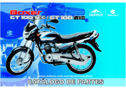 Manual del usuario moto Boxer CT 100 cuatro