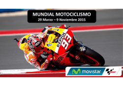 Politica Comercial Movistar MotoGP 2015