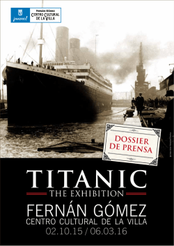 Descargar - Titanic the Exhibition