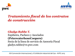 Tratamiento fiscal de los contratos de construcción