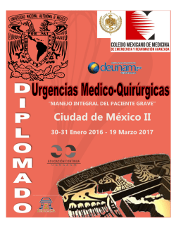Descargar Información - Colegio Mexicano de Medicina de