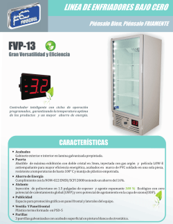 FVP-13 - Refrigeración Andrade