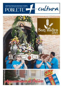Mayo 2015. Especial San Isidro