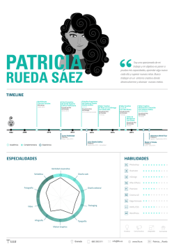 Currículum Patricia Rueda