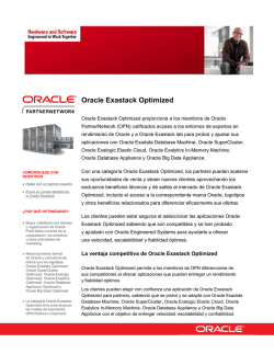 Oracle Exastack Optimized