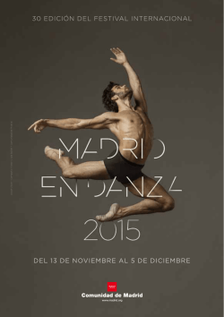 Descargar Dossier Madrid en Danza en pdf