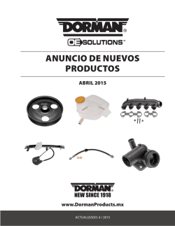 Abril - Dorman Products