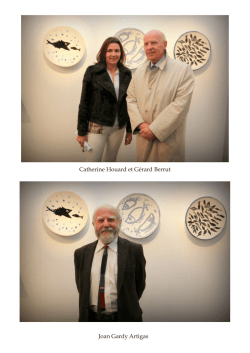 Vernissage Grands Feux - Galerie Catherine Houard