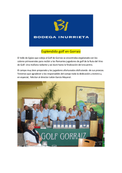 Esplendido golf en Gorraiz
