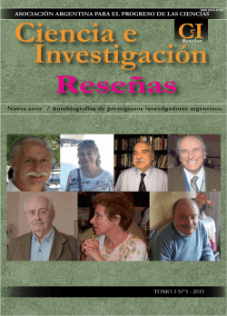 2015 en formato - Asociación Argentina para el Progreso de las