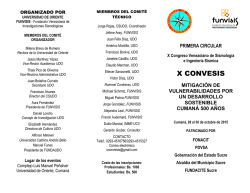 VII Congreso - Fundación Venezolana de Investigaciones