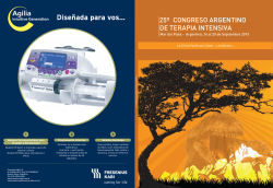 25º congreso argentino de terapia intensiva