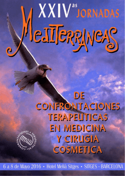 XXIVas JORNADAS MEDITERRANEAS DE CONFRONTACIONES