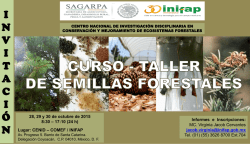 Informes - Instituto Nacional de Investigaciones Forestales, Agrícolas y