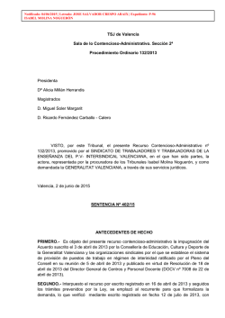sentència 402/15 - Intersindical Valenciana