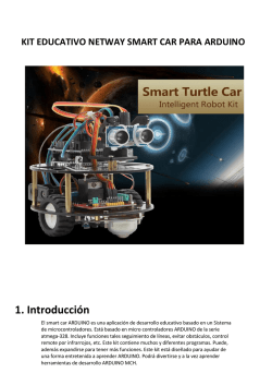 kit educativo netway smart car para arduino