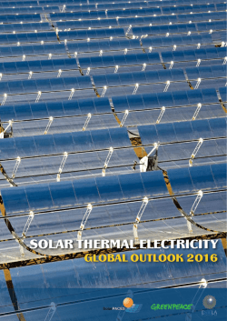 SOLAR THERMAL ELECTRICITY