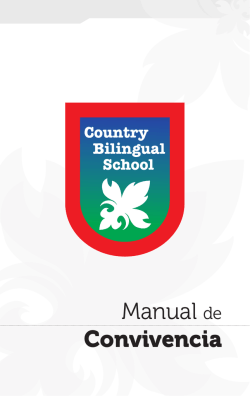 Manual de convivencia 2016 - Country Bilingual School