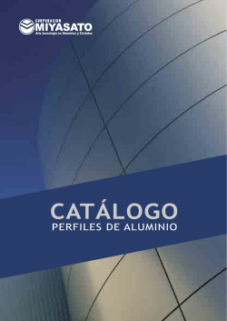 catálogo de aluminios