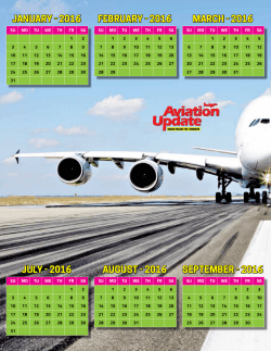 MarCH - 2016 - Aviation Update Magazine