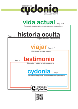 catálogo pdf - Ediciones Cydonia