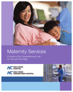 Maternity Services - Holy Cross Health