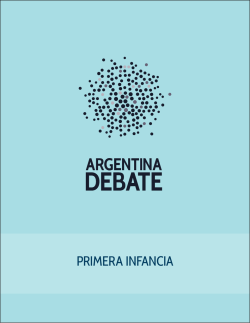 PRIMERA INFANCIA - Argentina Debate