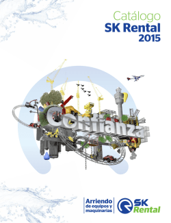 Catálogo SK Rental