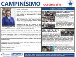 Octubre 2015 - Instituto de Humanidades Luis Campino