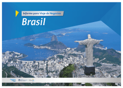 Informe para Viaje de Negocios – Brasil 2015