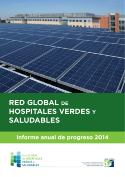 2014 - Red Global de Hospitales Verdes y Saludables