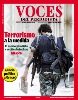 terrorismo - Voces del Periodista
