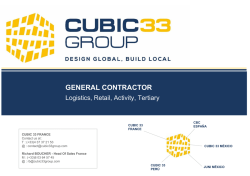 Télécharger PDF - Cubic 33 Group