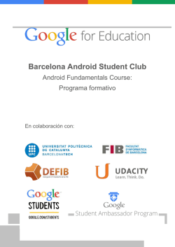 Barcelona Android Student Club