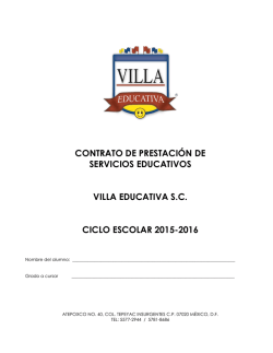 Formatos Villa Educativa