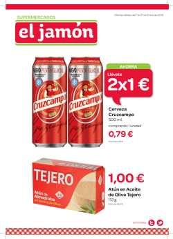 0,79 € - Supermercados El Jamón