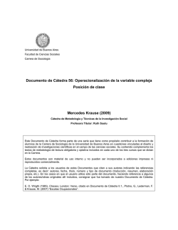 Documento de cátedra N°56 - Metodología de la Investigación