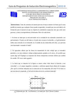 - Electromagnetismo UPEL-IPB