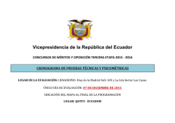07 de diciembre de 2015 - Vicepresidencia de la República del