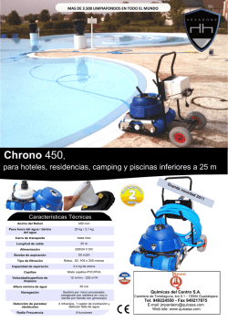 Robot limpiafondos Hexagone (PDF - 2.5 Mb)