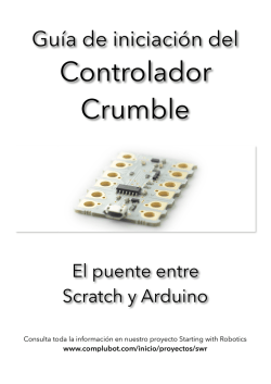 Guía de iniciación del Controlador Crumble (ES032015)