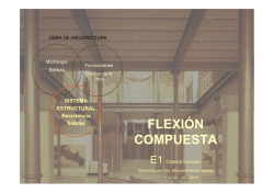 Flexion compuesta, estructuras metálicas