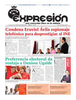 Condena Eruviel Ávila espionaje