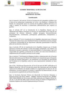 Acuerdo Ministerial Estatuto Orgánico _Aprobado_