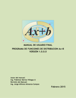 Manual del Programa Ax version 1.01
