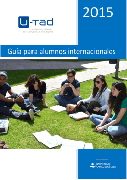 Dossier para Alumnos Internacionales