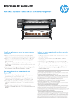 Impresora HP Latex 370