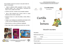 Cartilla lectura - sectec86.edu.mx