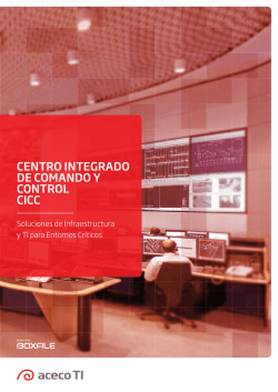 CENTRO INTEGRADO DE COMANDO Y CONTROL CICC