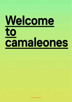 CAMALEONES Barcelona 2015